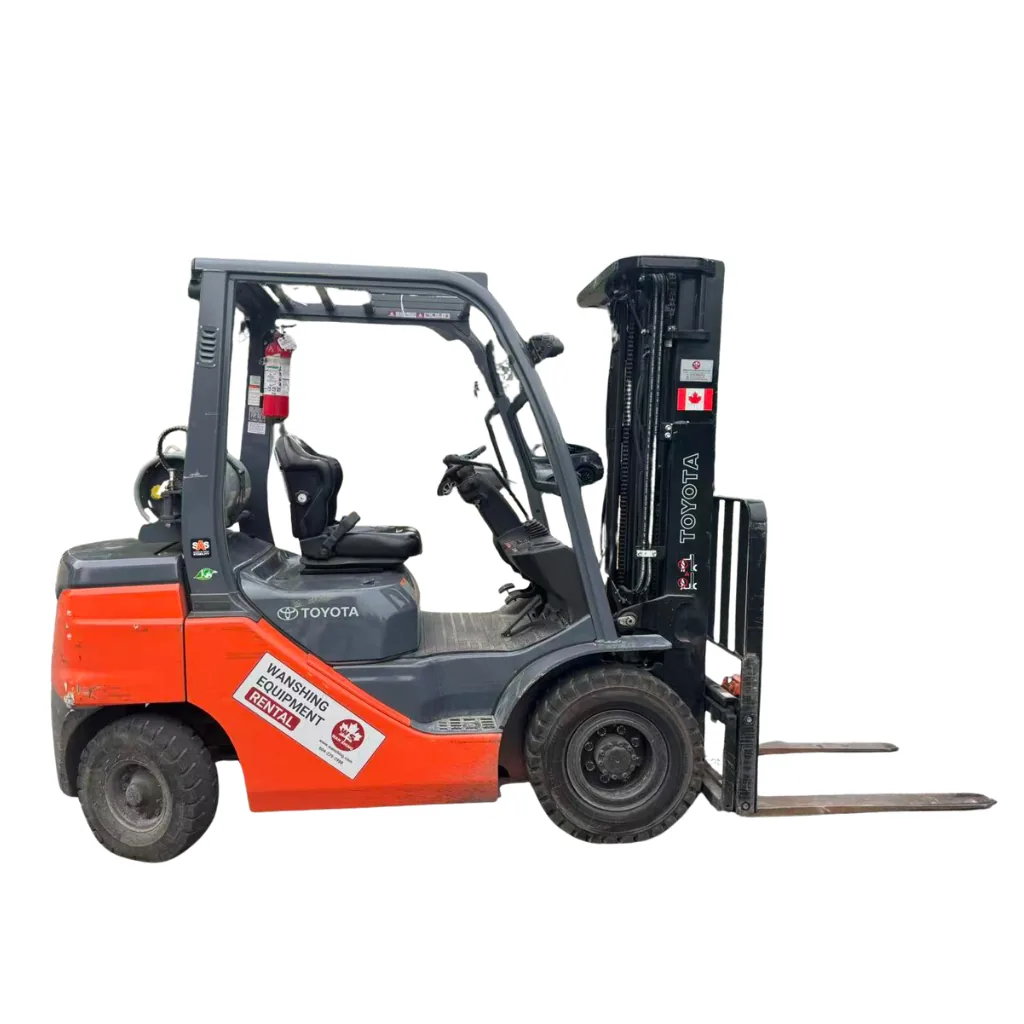Used forklift