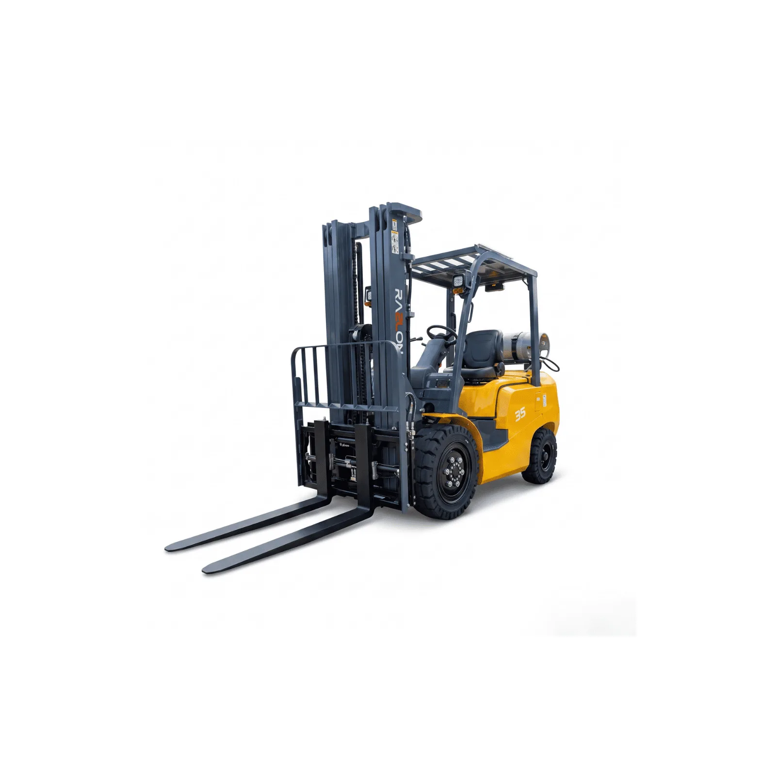 FG35 7,700 lb LPG Forklift with Side Shift & Fork Positioner product view 1