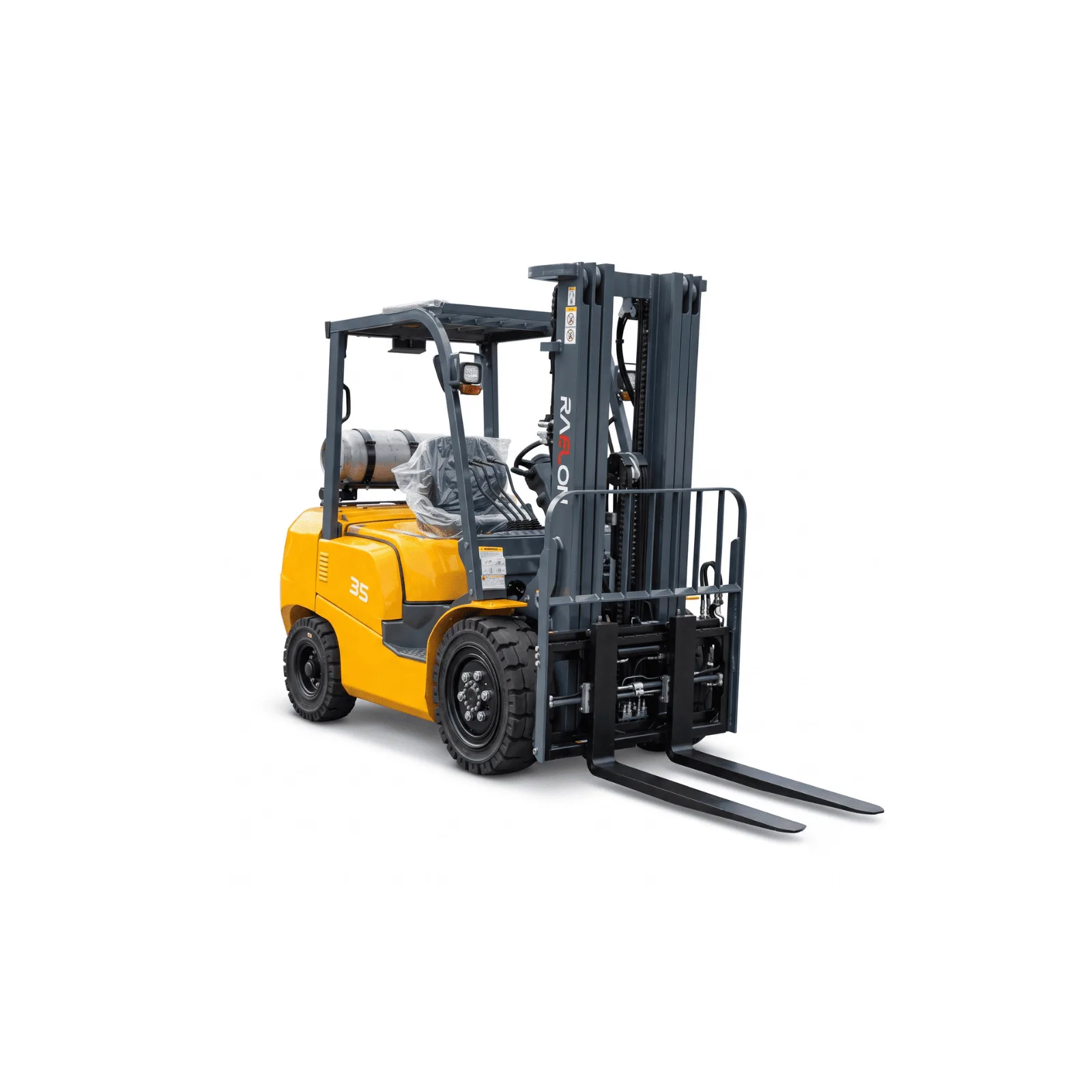 FG35 7,700 lb LPG Forklift with Side Shift & Fork Positioner product view 2