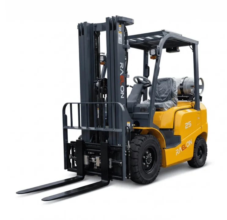 FG25 5,500 lb LPG Forklift with Side Shift & Fork Positioner product view 1